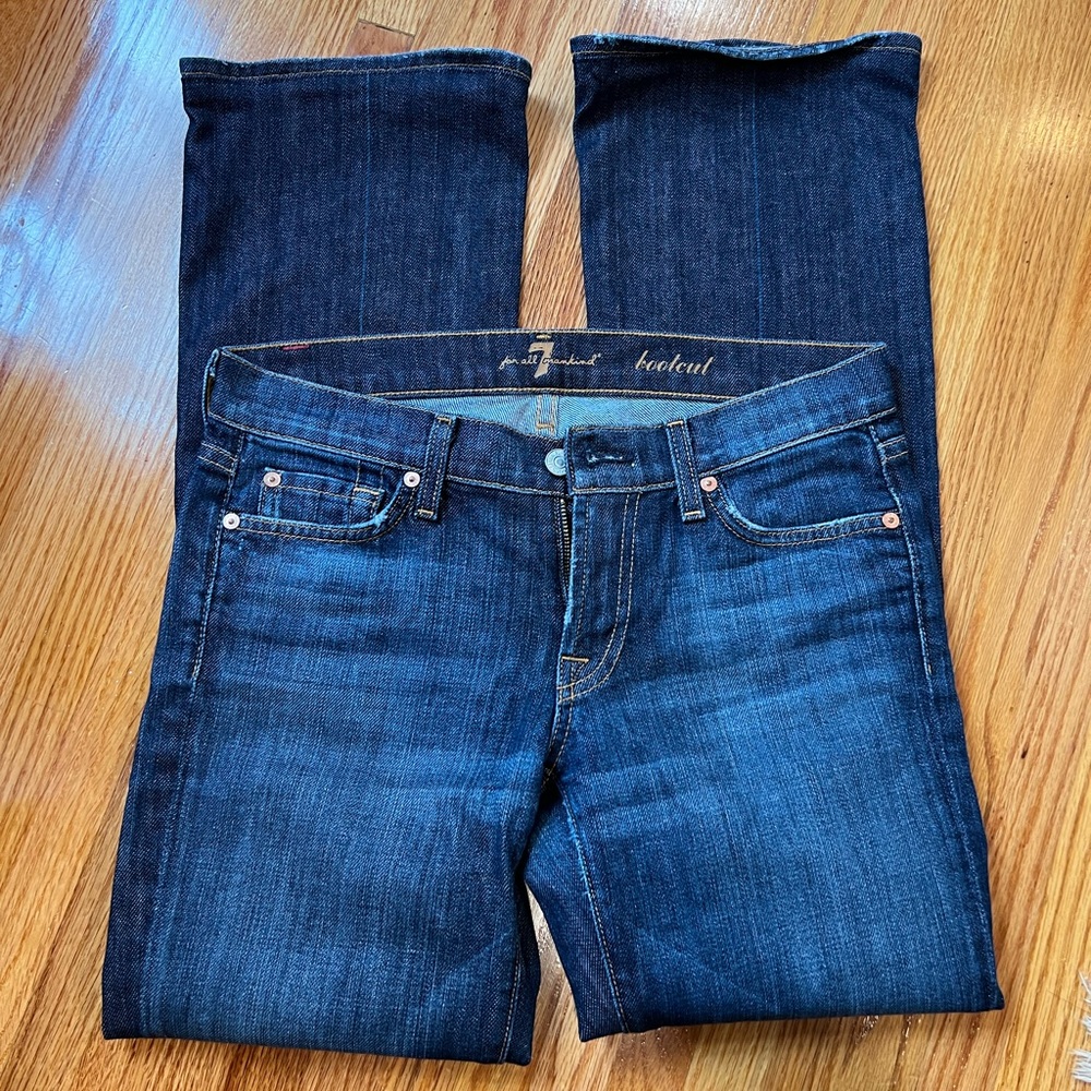 7 for all mankind bootcut jeans women’s denim